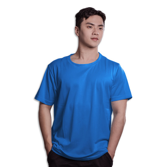 【WK威肯】3D透氣排汗圓領T恤-憂鬱色系