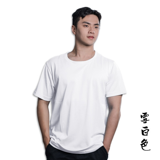 【WK威肯】3D透氣排汗圓領T恤-常用色系